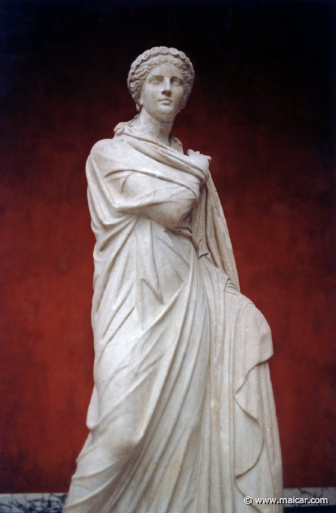 1630.jpg - 1630: The Muse Polymnia. Roman copy. Ny Carlsberg Glyptotek, Copenhagen.